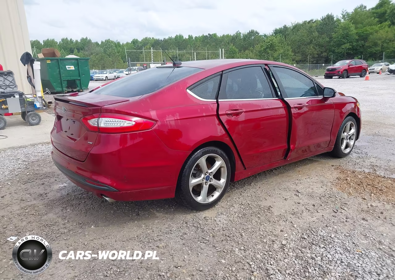 2014 Ford Fusion Se VIN:3FA6P0H7XER245540 - 4