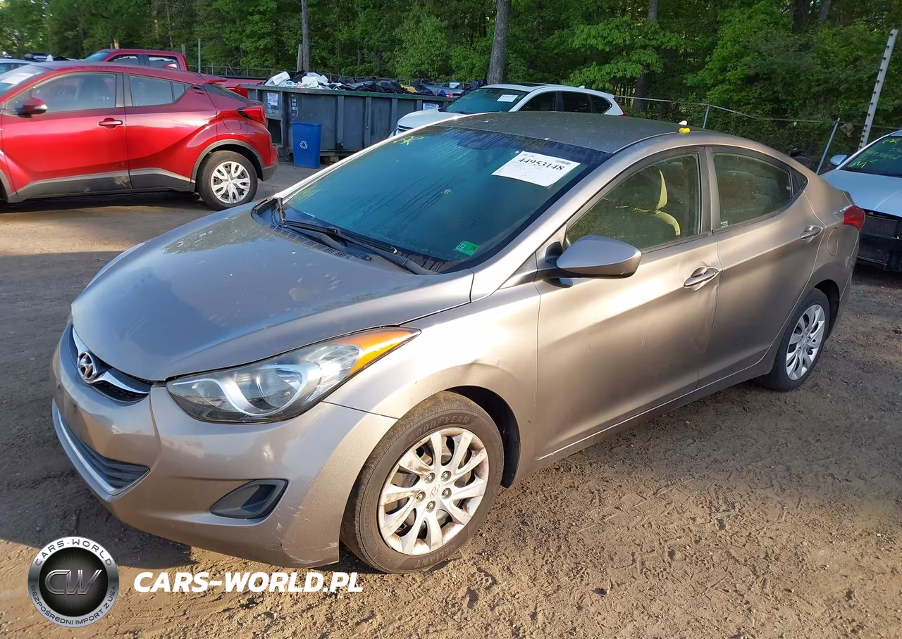 2013 Hyundai Elantra Gls-Limited VIN:5NPDH4AE8DH186150 - 2