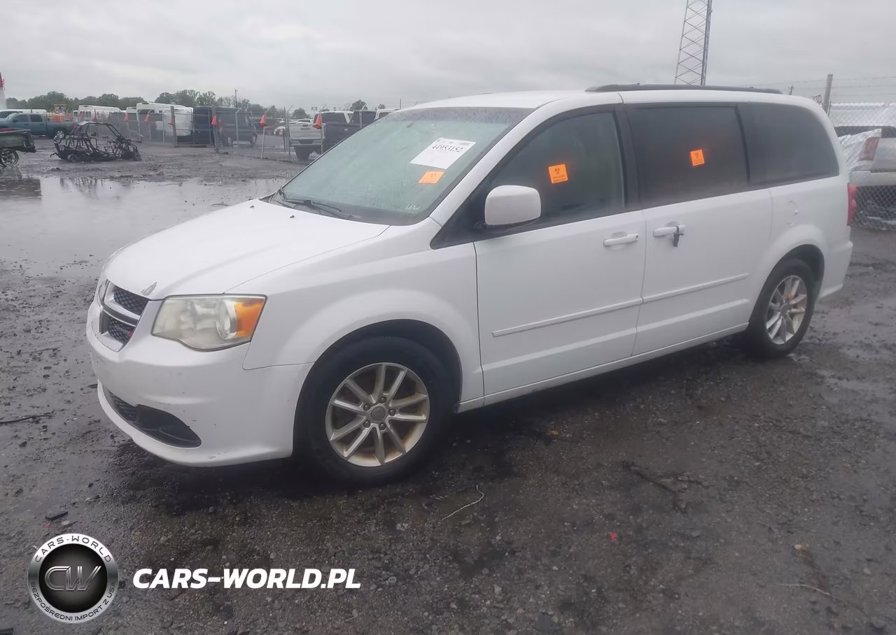 2014 Dodge Grand Caravan Sxt VIN:2C4RDGCG2ER183878 - 2