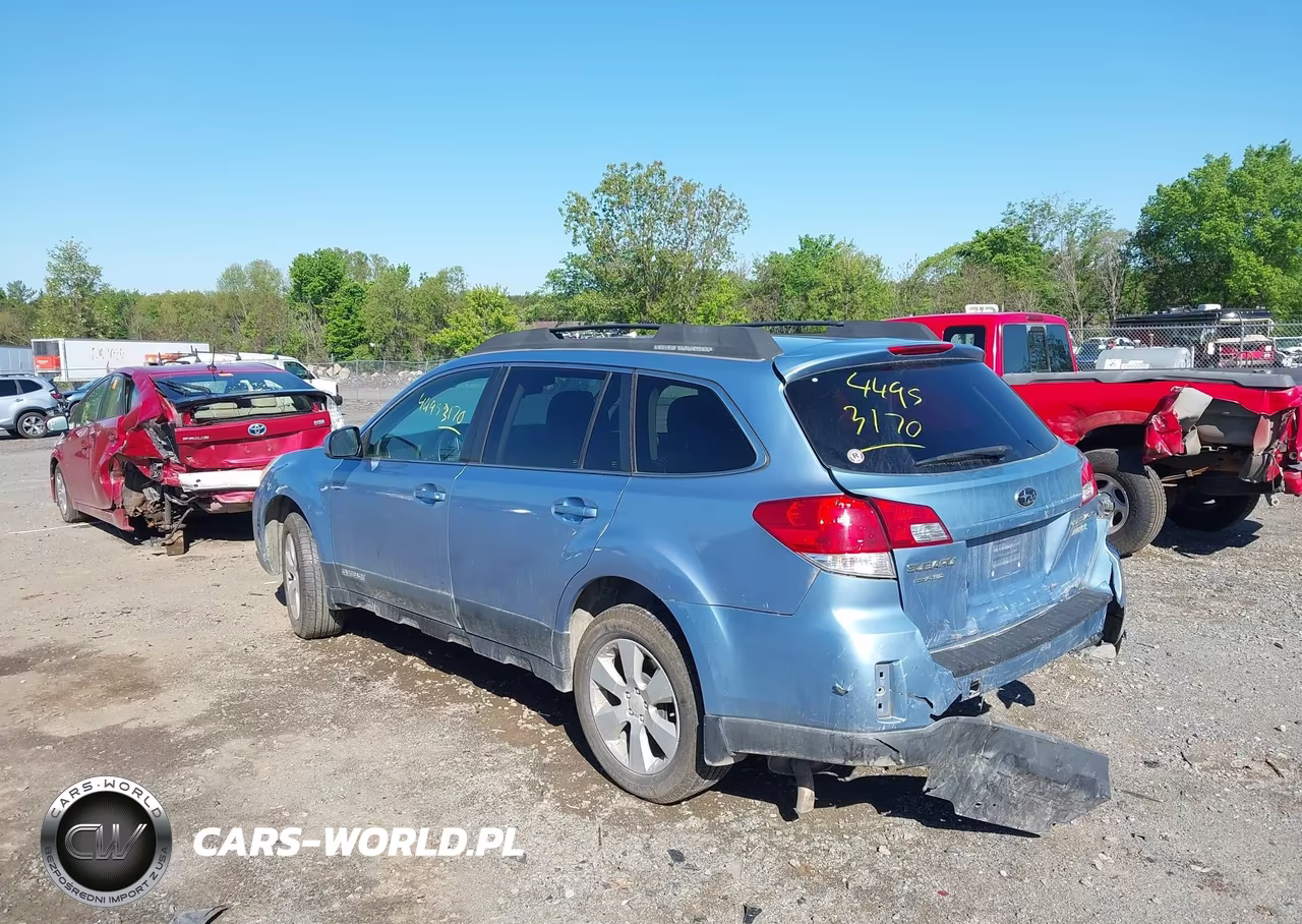 2011 Subaru Outback 2.5I Premium VIN:4S4BRBCC6B3407074 - 3
