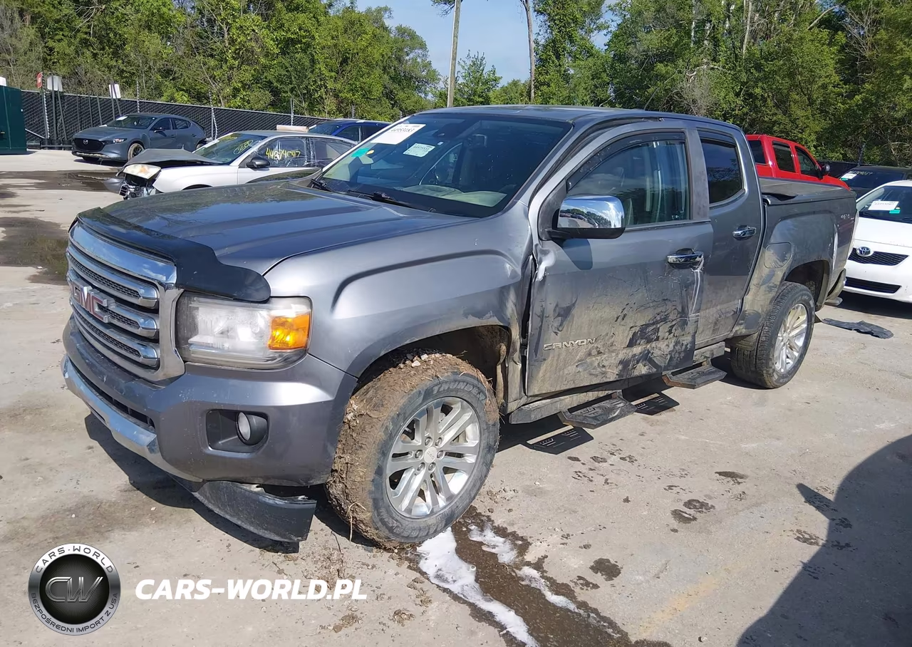 2018 GMC Canyon Slt VIN:1GTG6DEN5J1122910 - 2