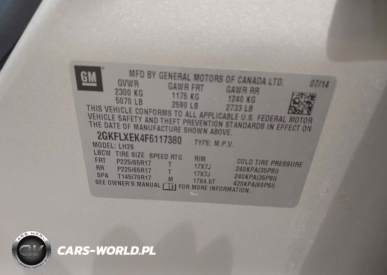 2015 GMC Terrain Slt-1 VIN:2GKFLXEK4F6117380 - 9