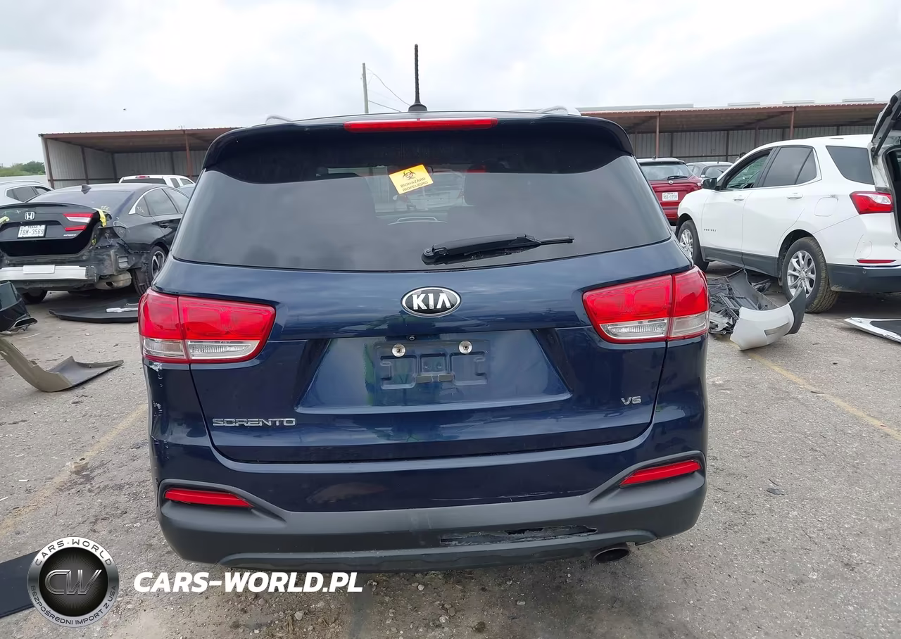 2017 Kia Sorento 3.3L Lx VIN:5XYPGDA55HG308637 - 16