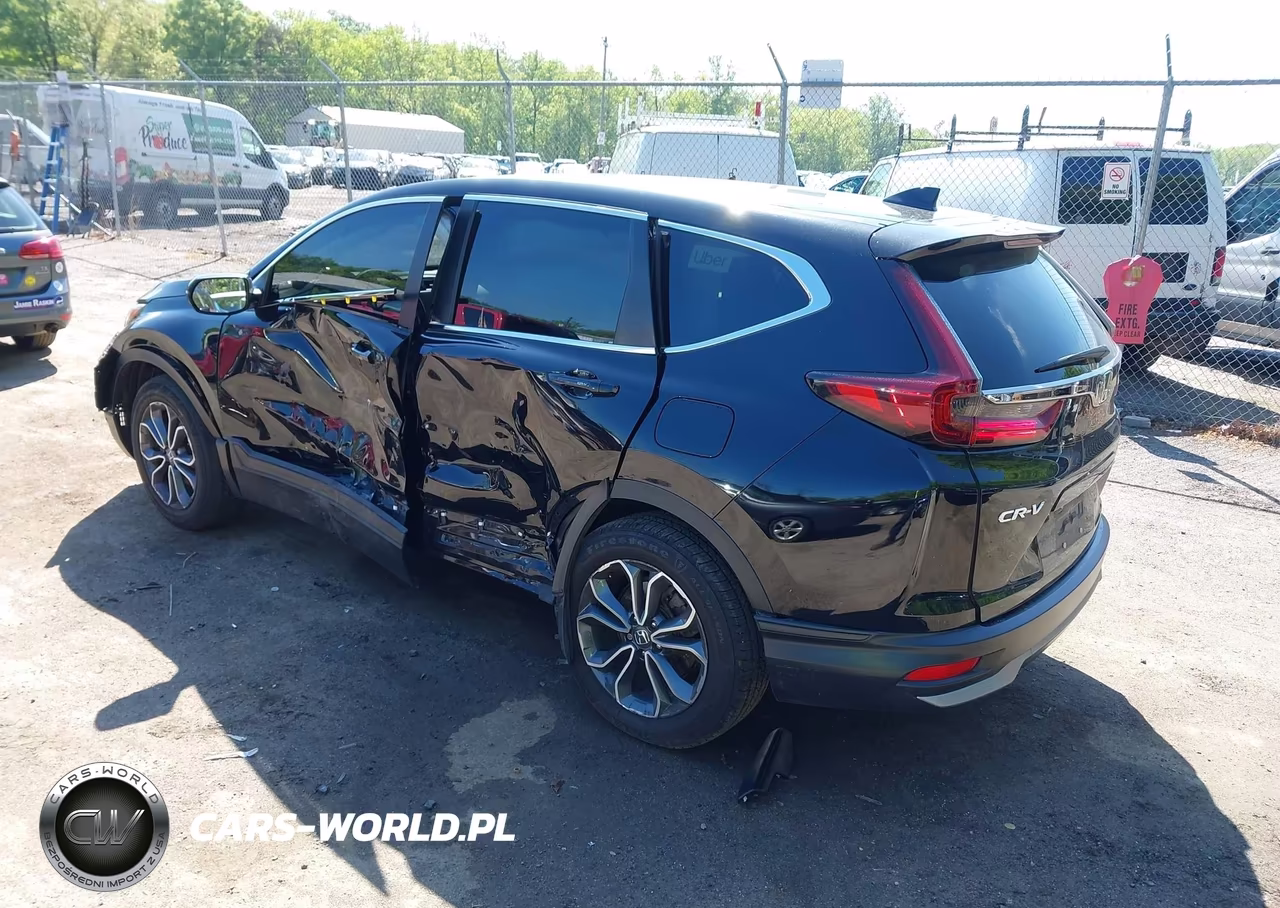 2022 Honda Cr-V Awd Ex-L VIN:5J6RW2H81NL005364 - 3