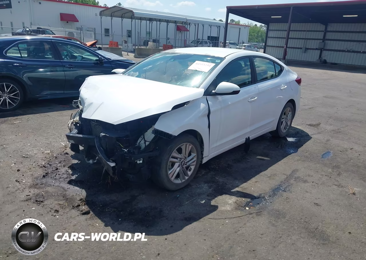 2019 Hyundai Elantra Sel VIN:5NPD84LF8KH435520 - 2