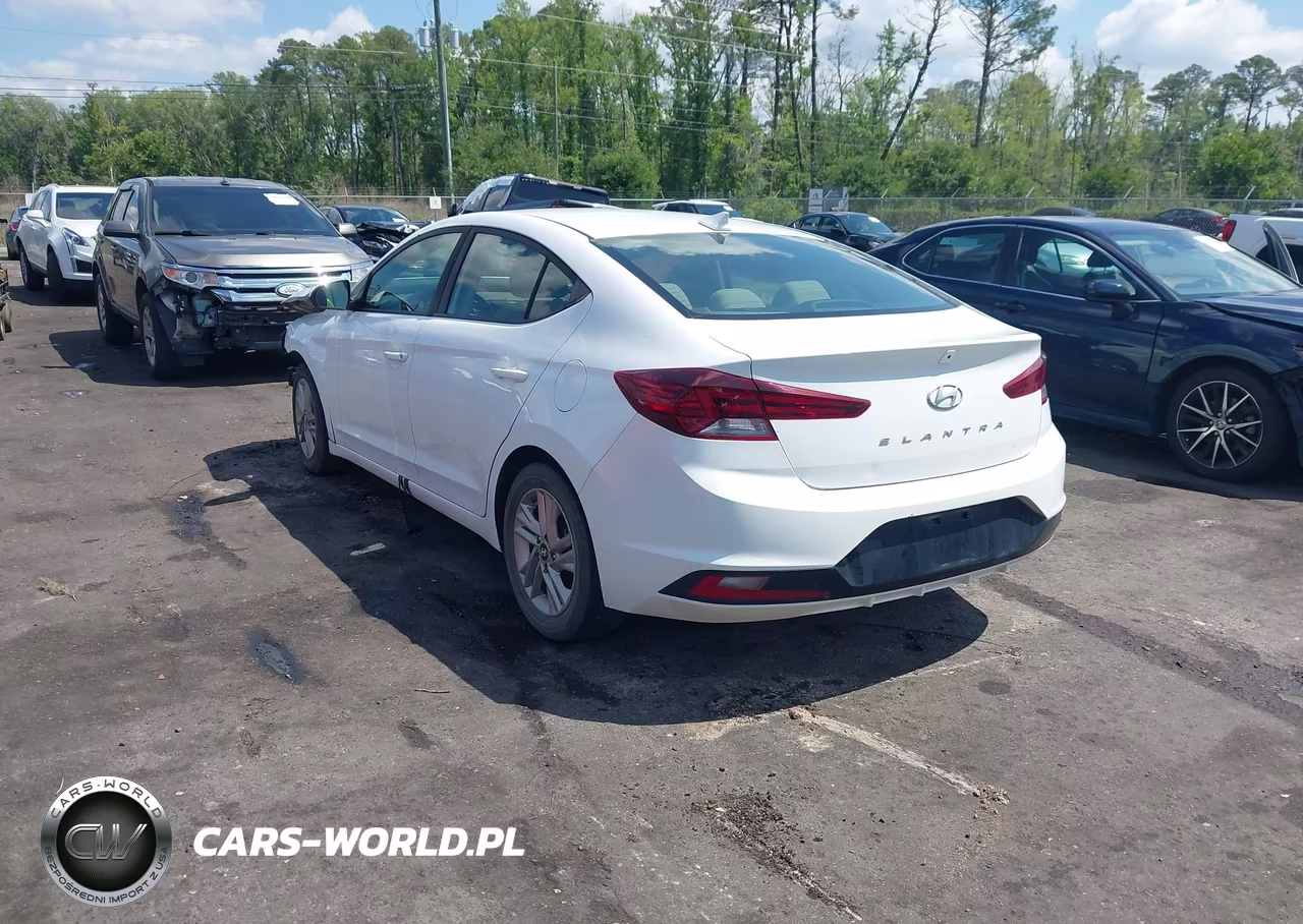 2019 Hyundai Elantra Sel VIN:5NPD84LF8KH435520 - 3