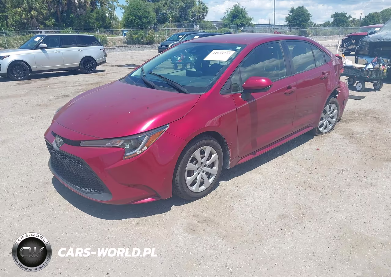 2022 Toyota Corolla Le VIN:JTDEPMAE4NJ193161 - 2