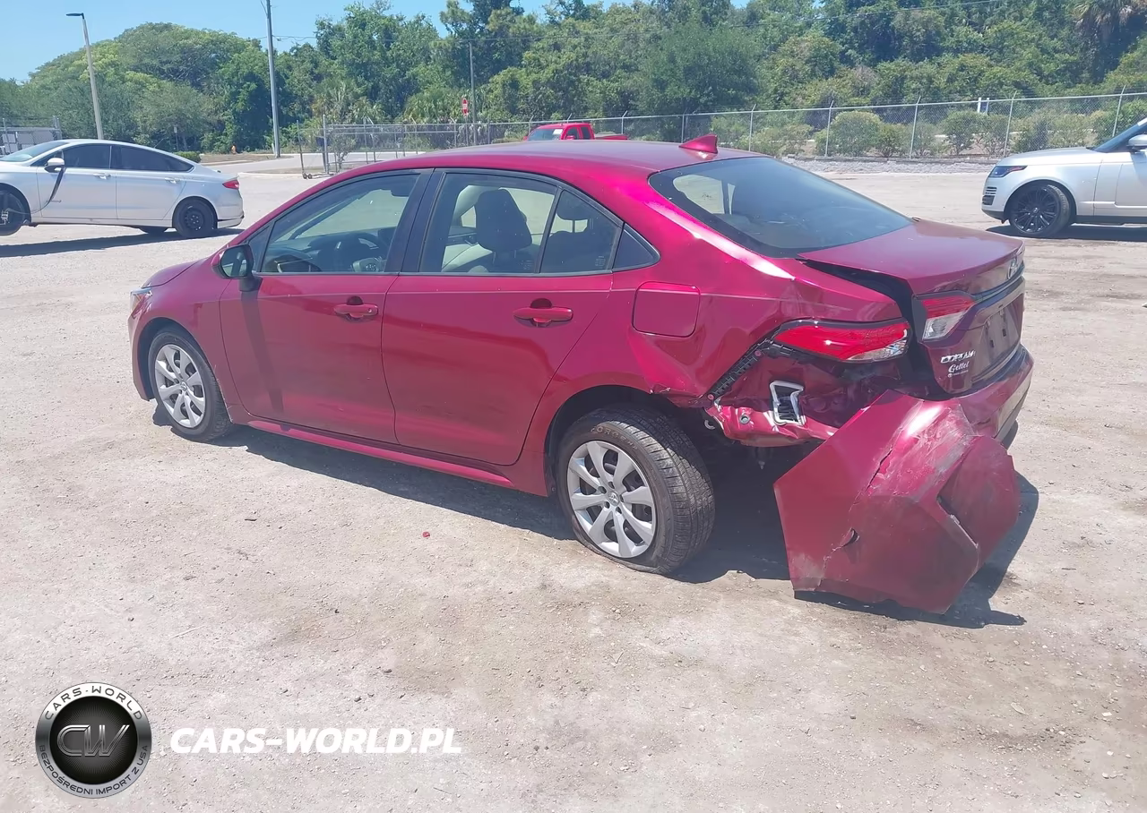 2022 Toyota Corolla Le VIN:JTDEPMAE4NJ193161 - 3