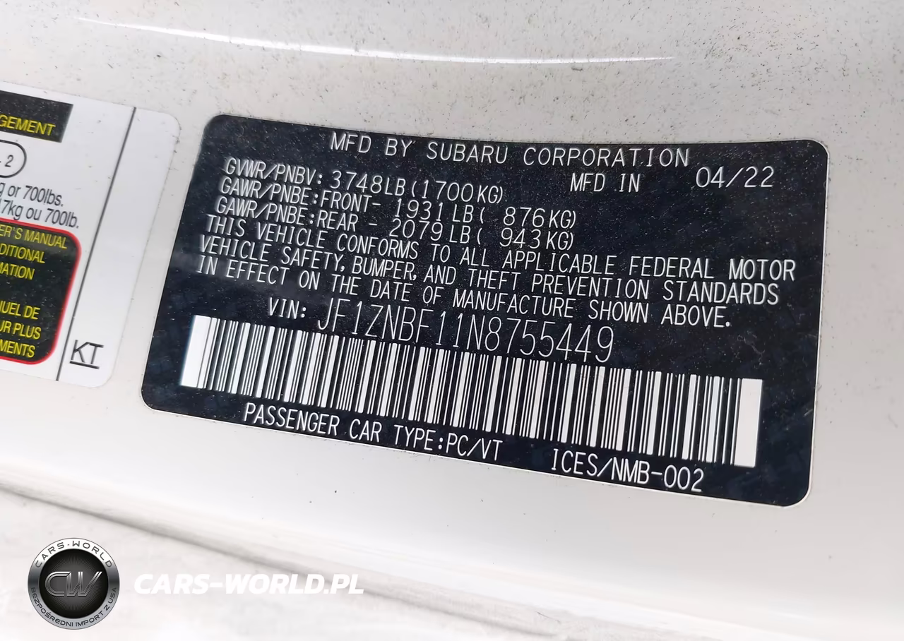 2022 Toyota Gr86 Premium VIN:JF1ZNBF11N8755449 - 9