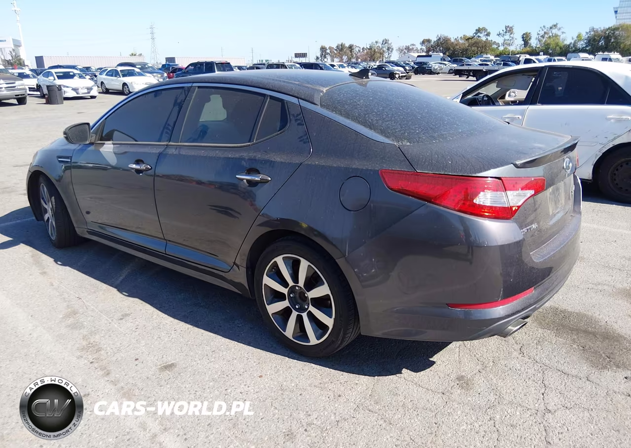 2011 Kia Optima Sx VIN:KNAGR4A69B5125290 - 3