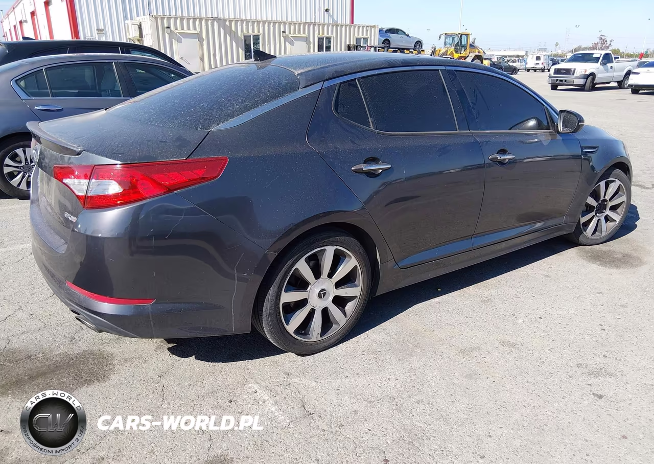 2011 Kia Optima Sx VIN:KNAGR4A69B5125290 - 4