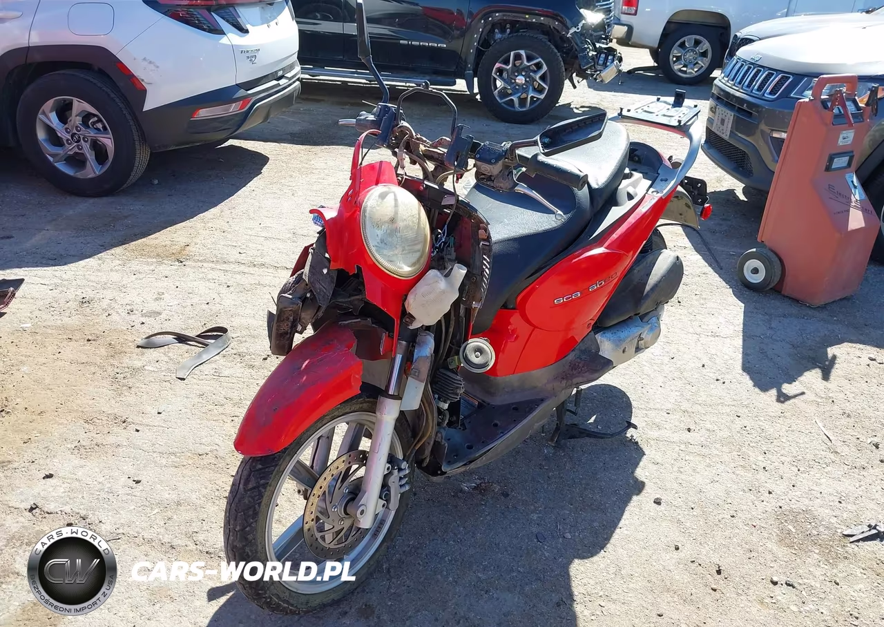 2008 Aprilia Scarabeo 200 VIN:ZD4RBC0048J000564 - 2