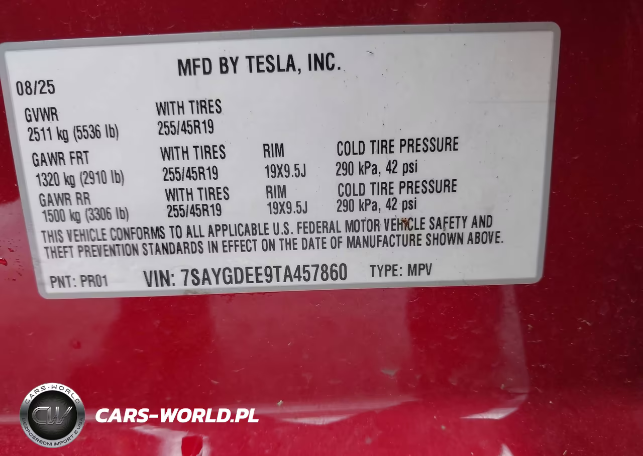 2026 Tesla Model Y All-Wheel Drive-Long Range Launch Series-Premium All-Wheel Drive VIN:7SAYGDEE9TA457860 - 9
