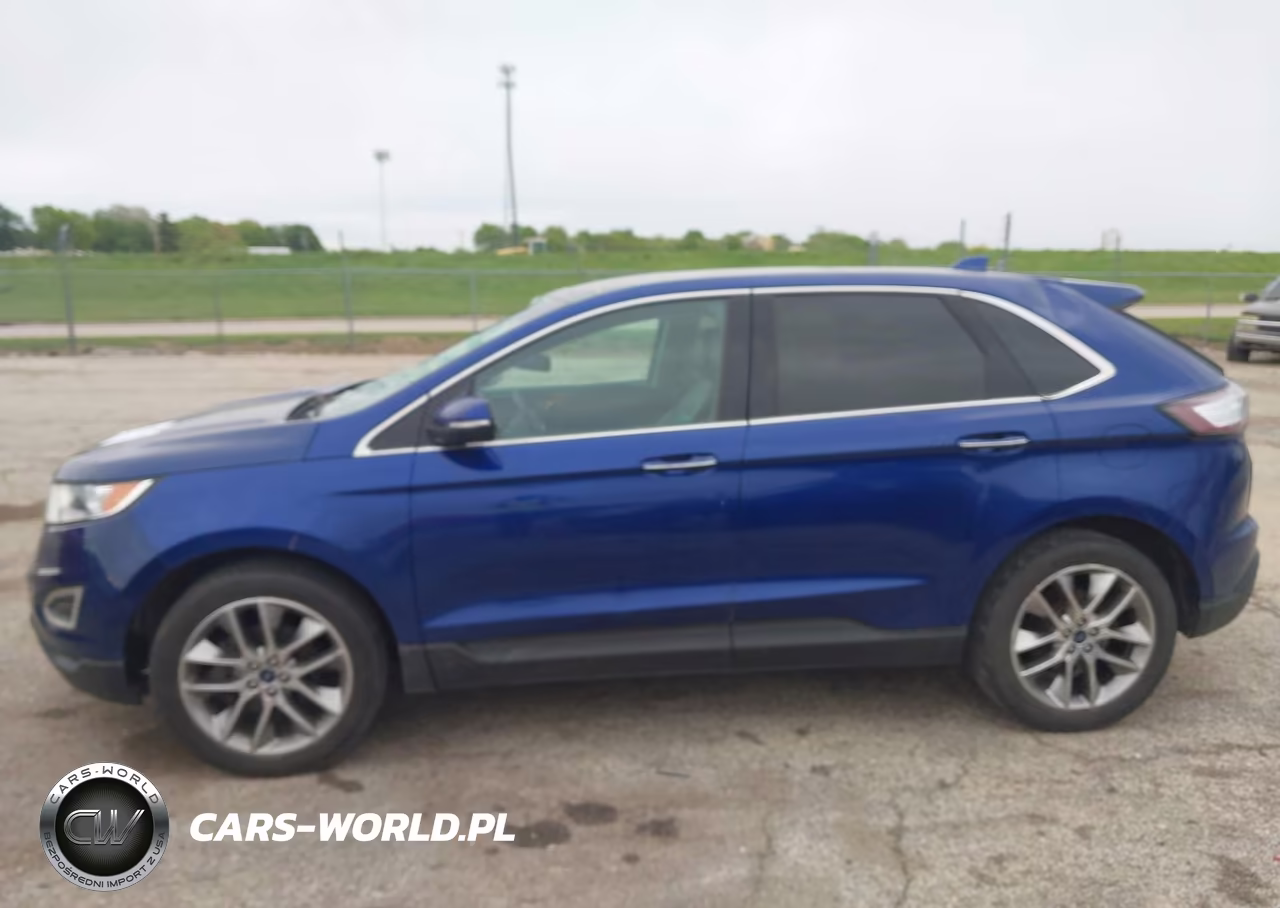 2015 Ford Edge Titanium VIN:2FMTK3K98FBB72400 - 14
