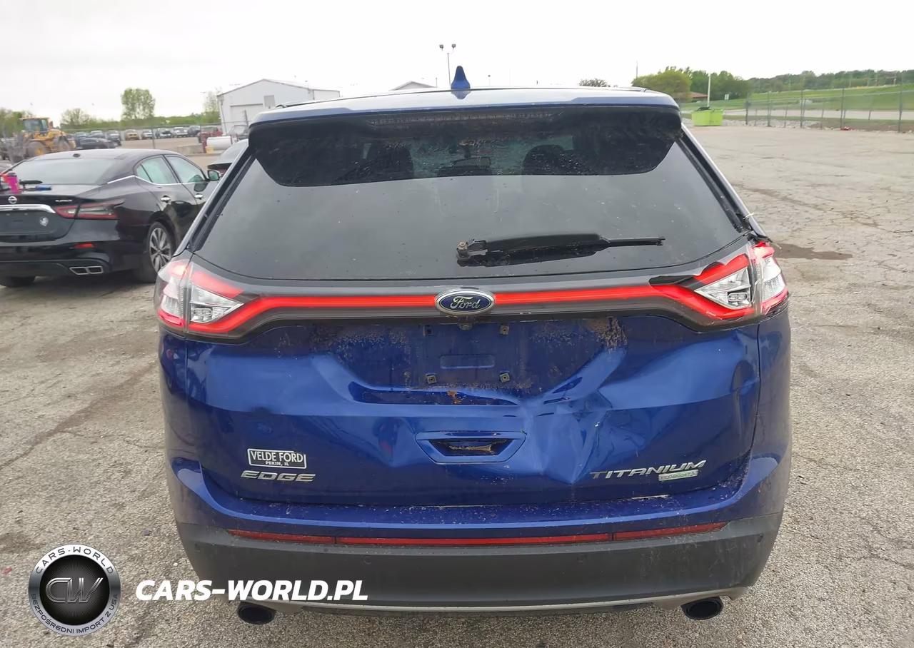 2015 Ford Edge Titanium VIN:2FMTK3K98FBB72400 - 16