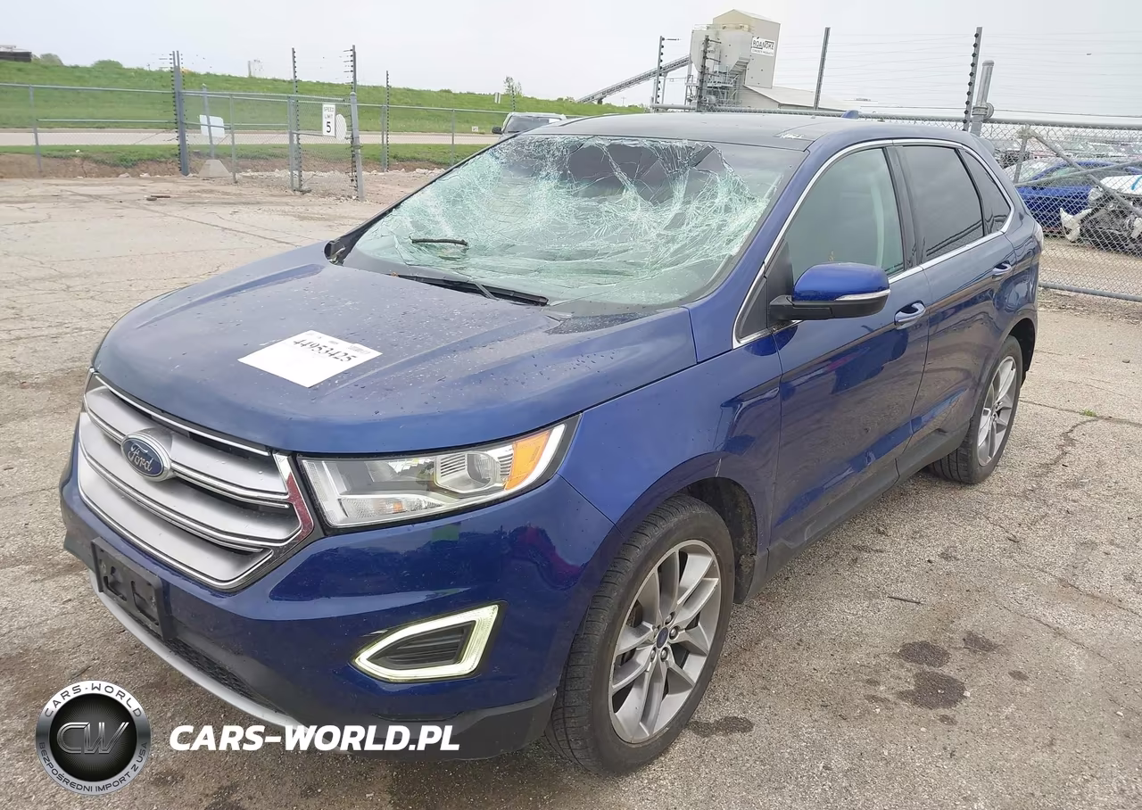 2015 Ford Edge Titanium VIN:2FMTK3K98FBB72400 - 2