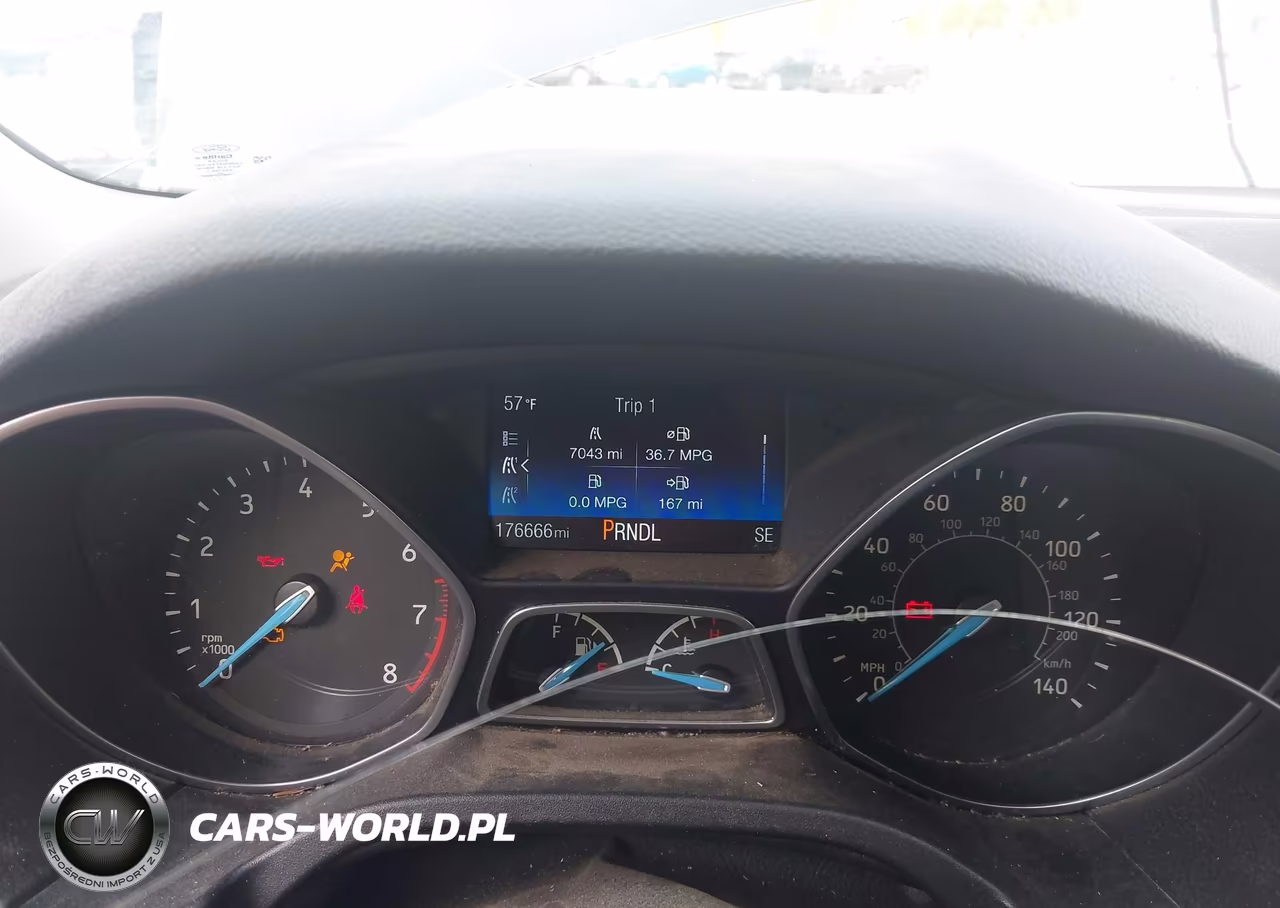 2016 Ford Focus Se VIN:1FADP3F2XGL244504 - 7