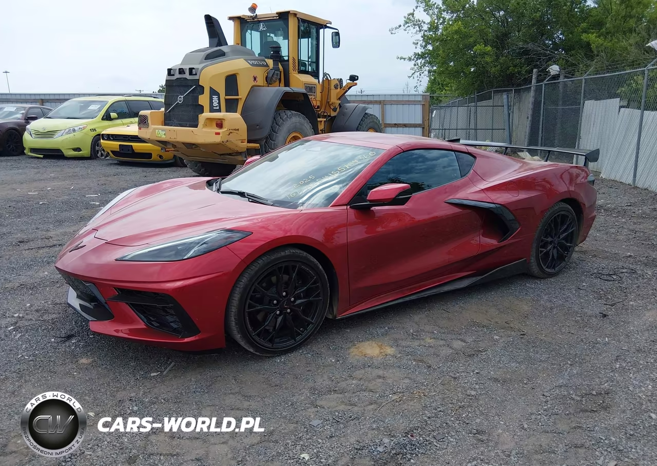 2025 Chevrolet Corvette Stingray Rwd 1Lt VIN:1G1YA2D41S5104360 - 2