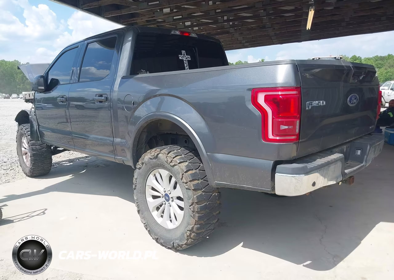 2016 Ford F-150 Lariat VIN:1FTEW1EF9GFC71489 - 3