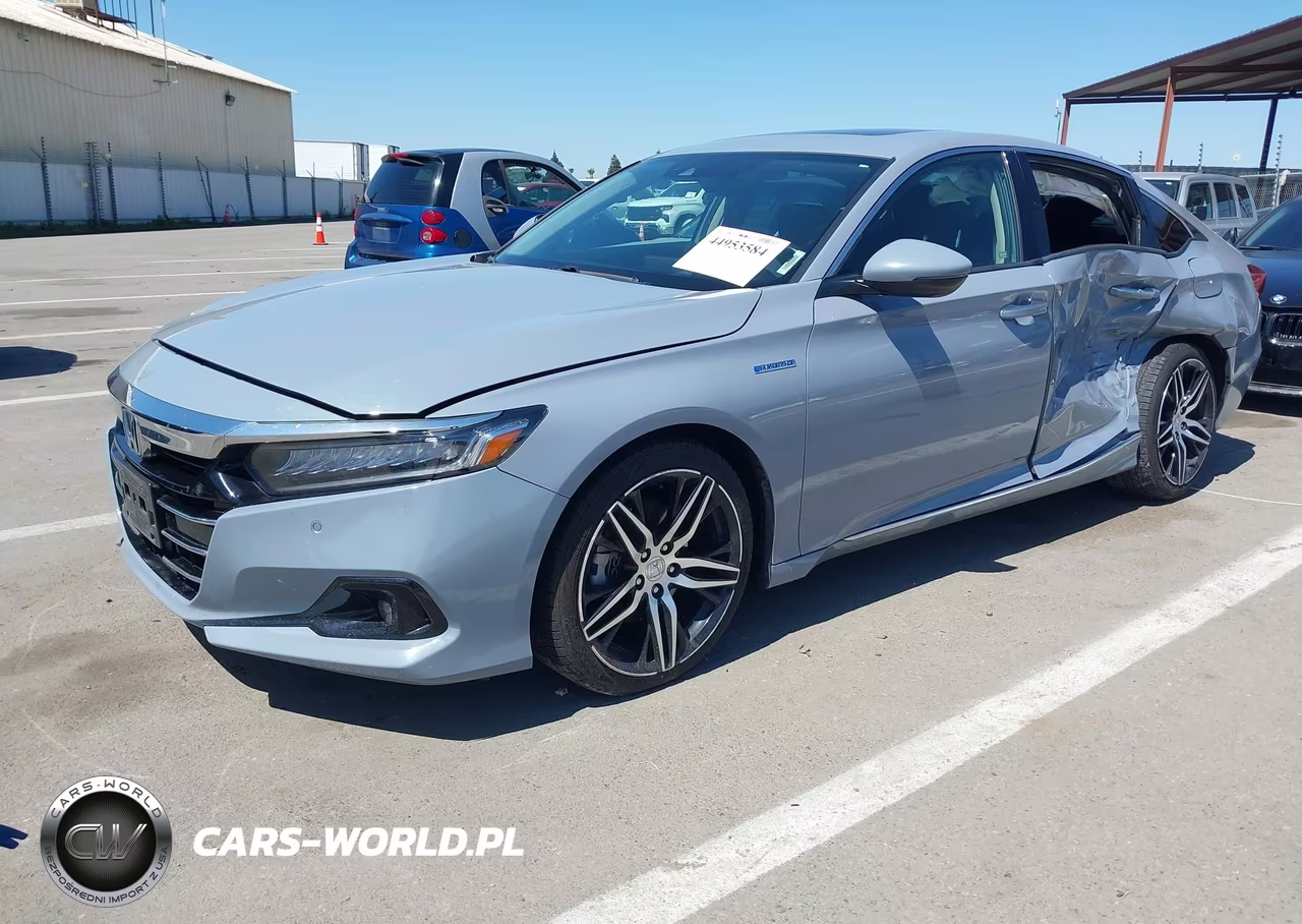 2021 Honda Accord Hybrid Touring VIN:1HGCV3F93MA000968 - 2