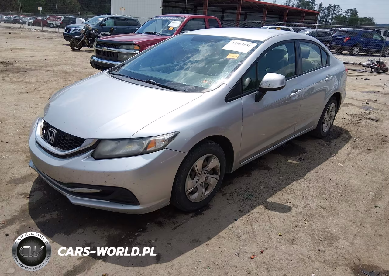 2013 Honda Civic Lx VIN:2HGFB2F58DH546373 - 2