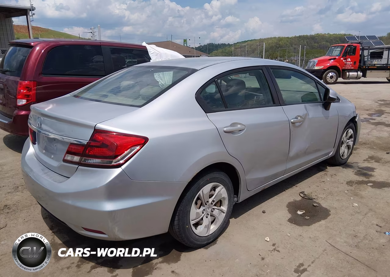 2013 Honda Civic Lx VIN:2HGFB2F58DH546373 - 4
