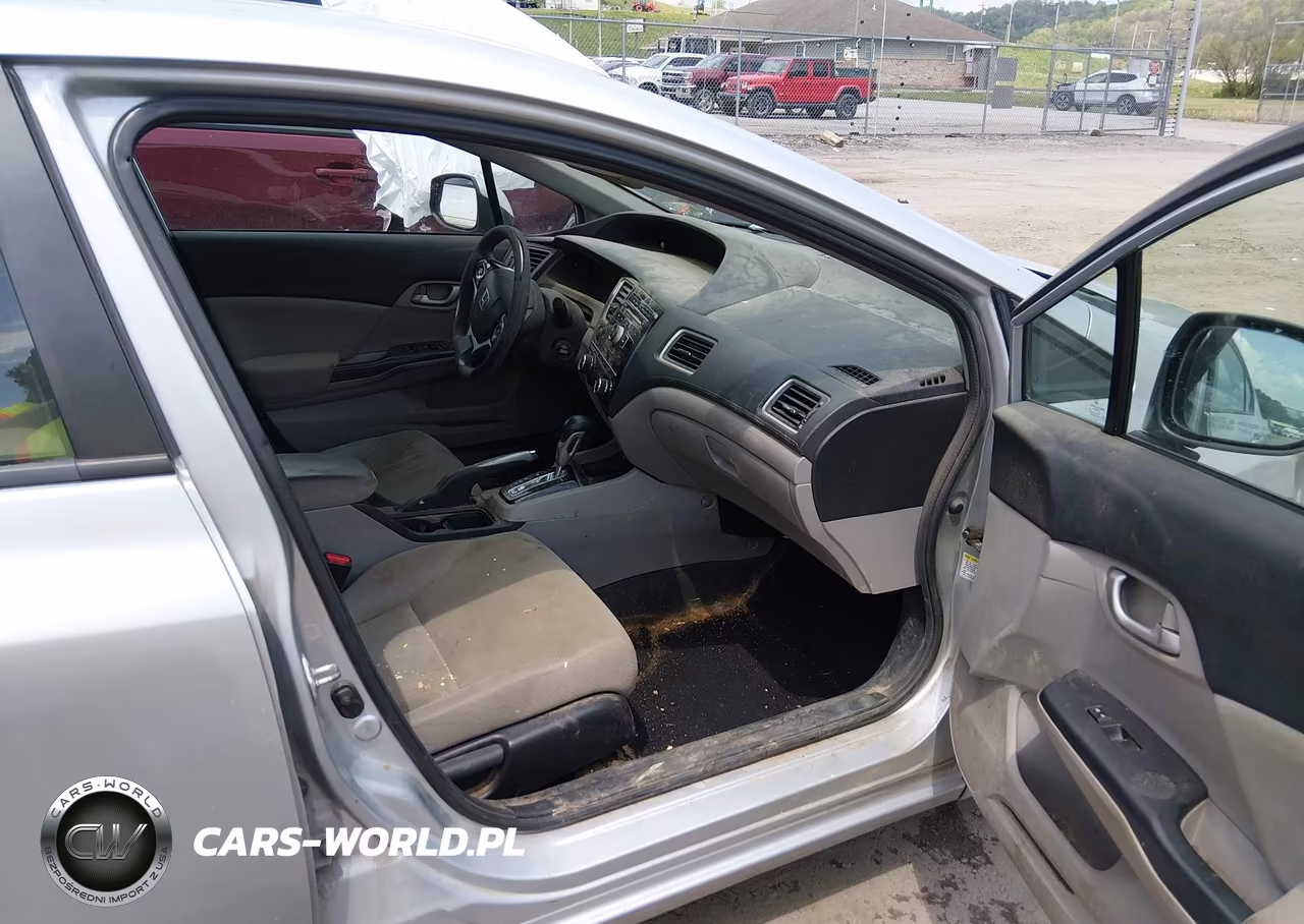 2013 Honda Civic Lx VIN:2HGFB2F58DH546373 - 5