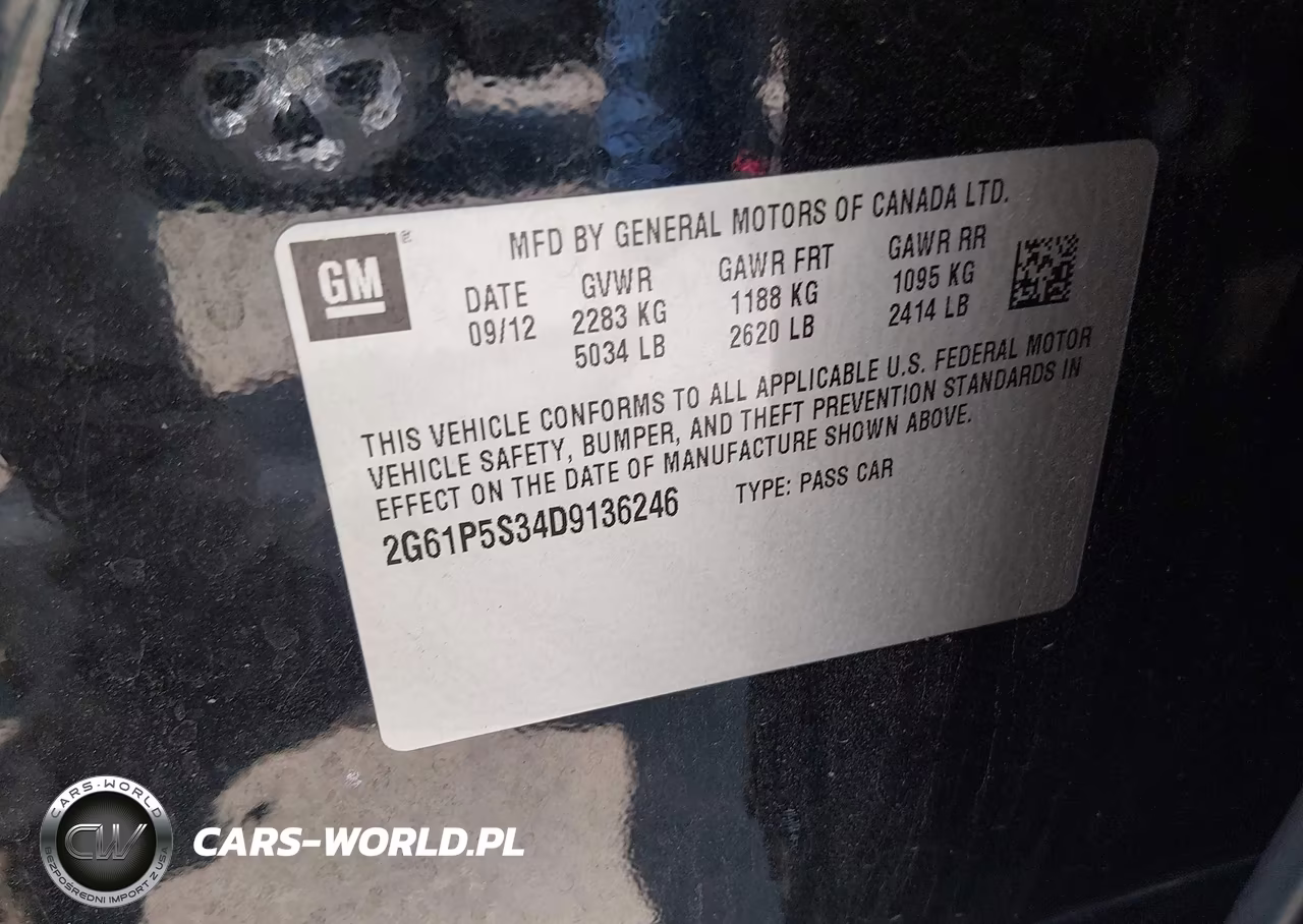 2013 Cadillac Xts Luxury VIN:2G61P5S34D9136246 - 9