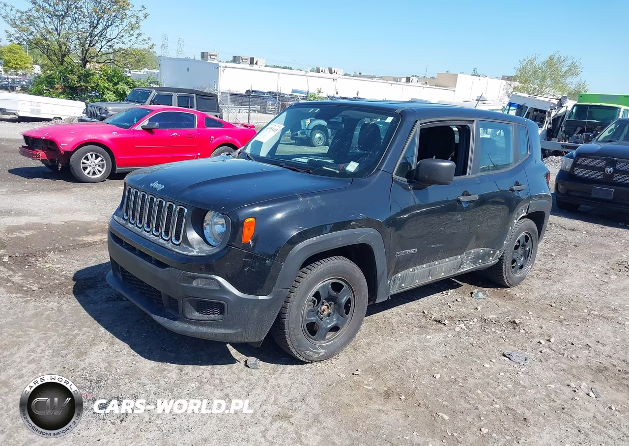 2017 Jeep Renegade Sport Fwd VIN:ZACCJAAB7HPE66904 - 2