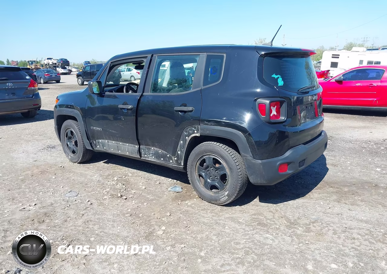 2017 Jeep Renegade Sport Fwd VIN:ZACCJAAB7HPE66904 - 3