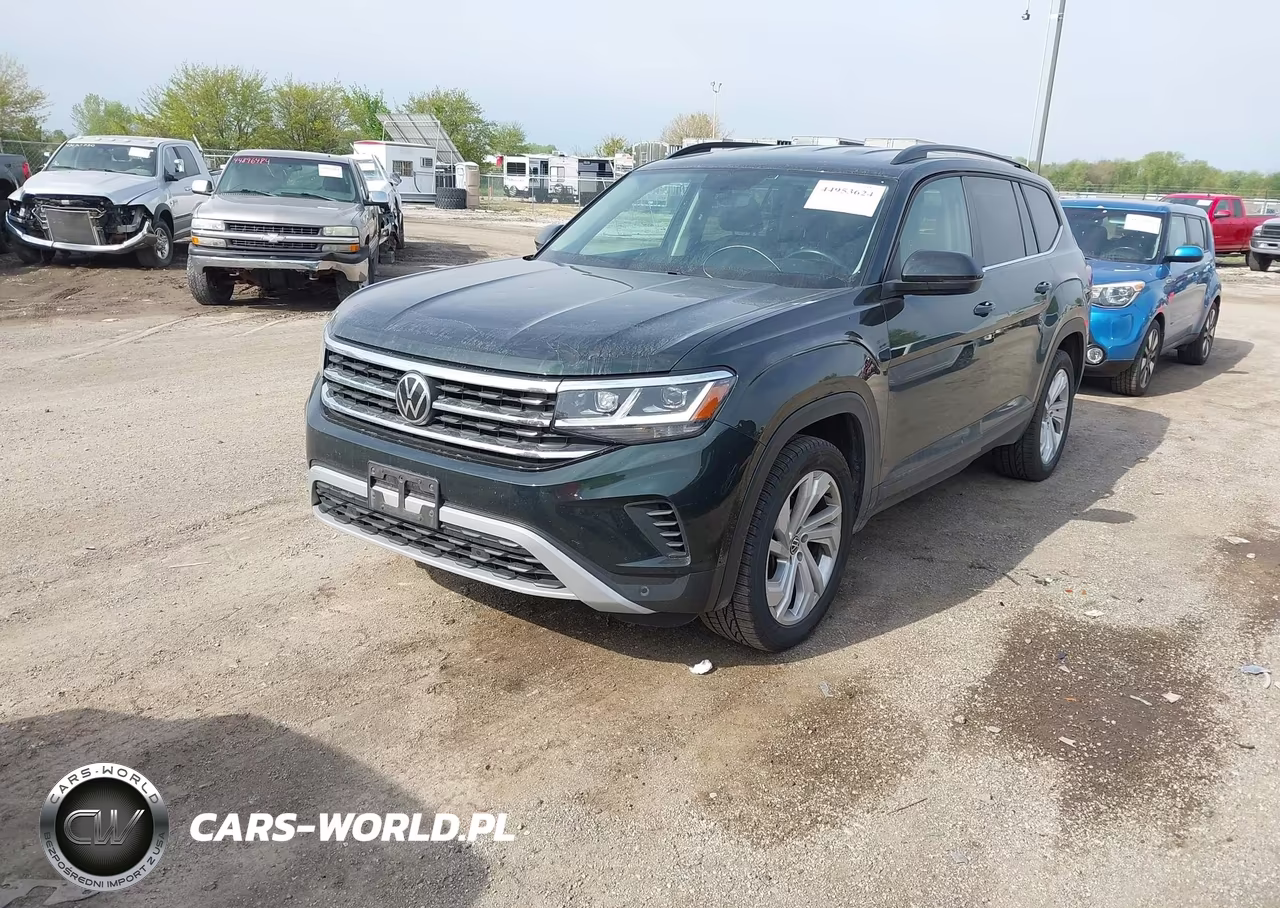 2021 Volkswagen Atlas 3.6L V6 Se W-Technology VIN:1V2WR2CA4MC533343 - 2