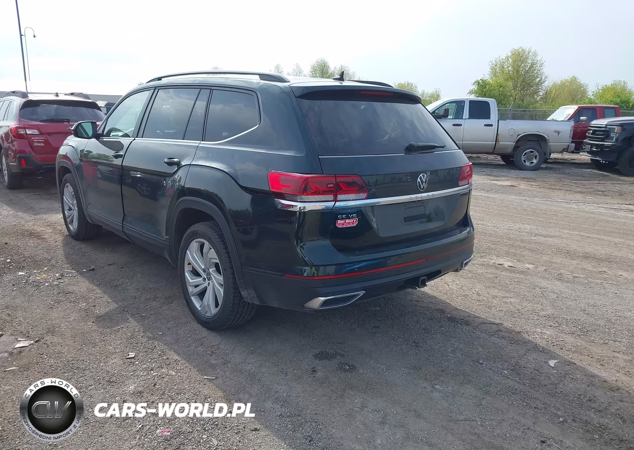 2021 Volkswagen Atlas 3.6L V6 Se W-Technology VIN:1V2WR2CA4MC533343 - 3