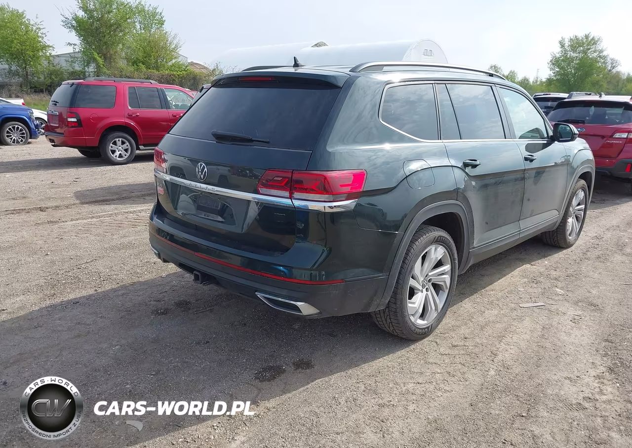 2021 Volkswagen Atlas 3.6L V6 Se W-Technology VIN:1V2WR2CA4MC533343 - 4