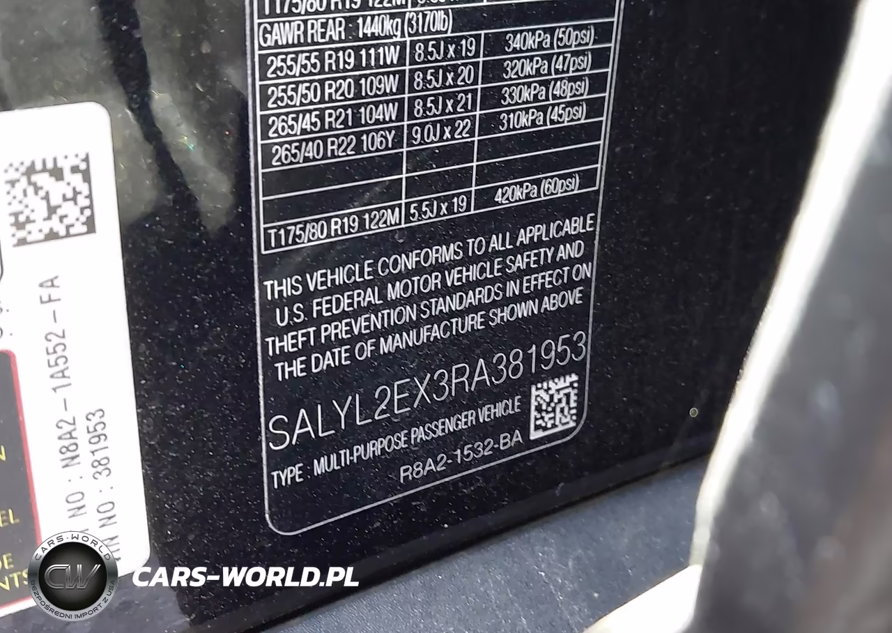2024 Land Rover Range Rover Velar P250 Dynamic Se VIN:SALYL2EX3RA381953 - 9