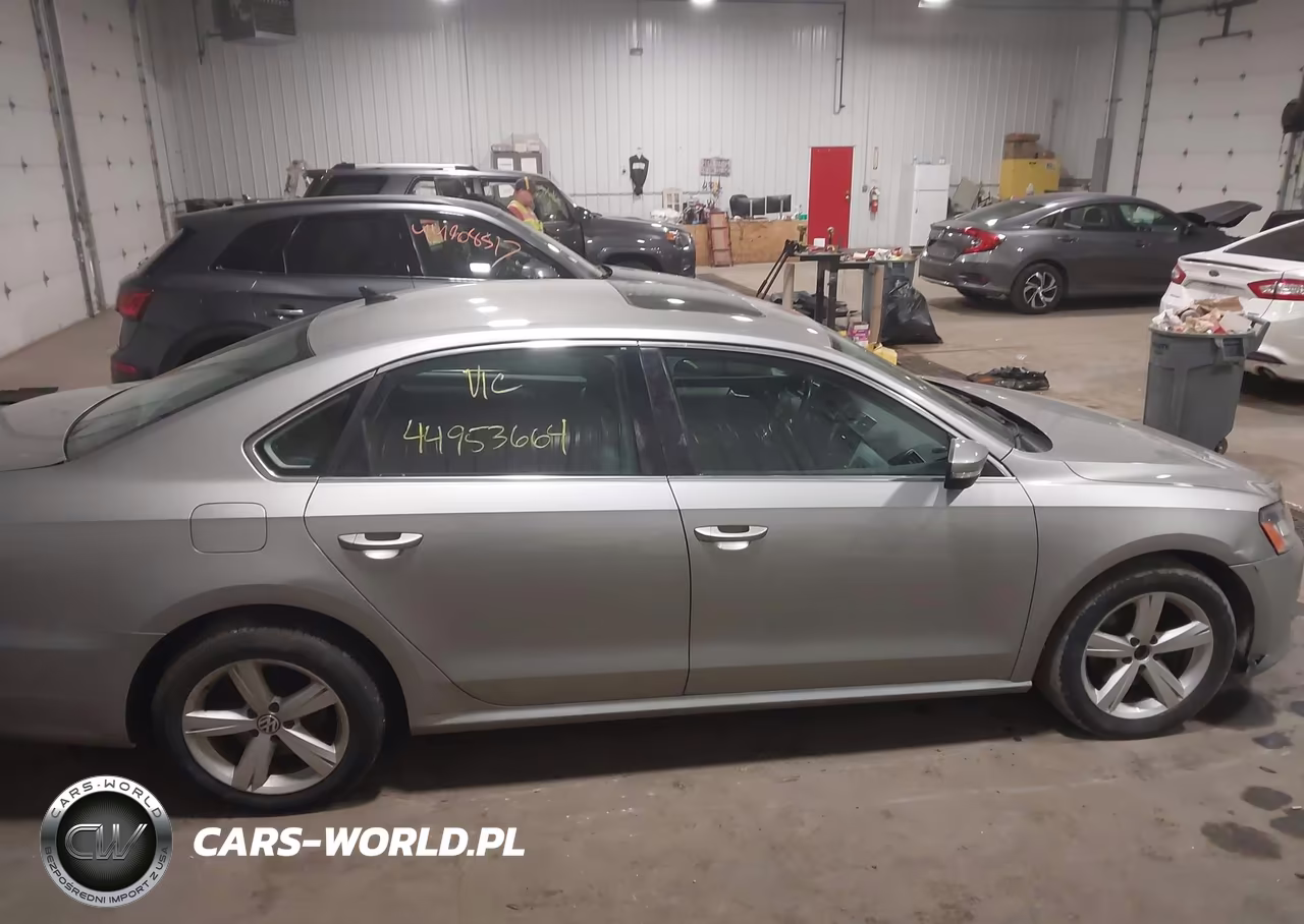 2013 Volkswagen Passat 2.0L Tdi Se VIN:1VWBN7A38DC046740 - 13