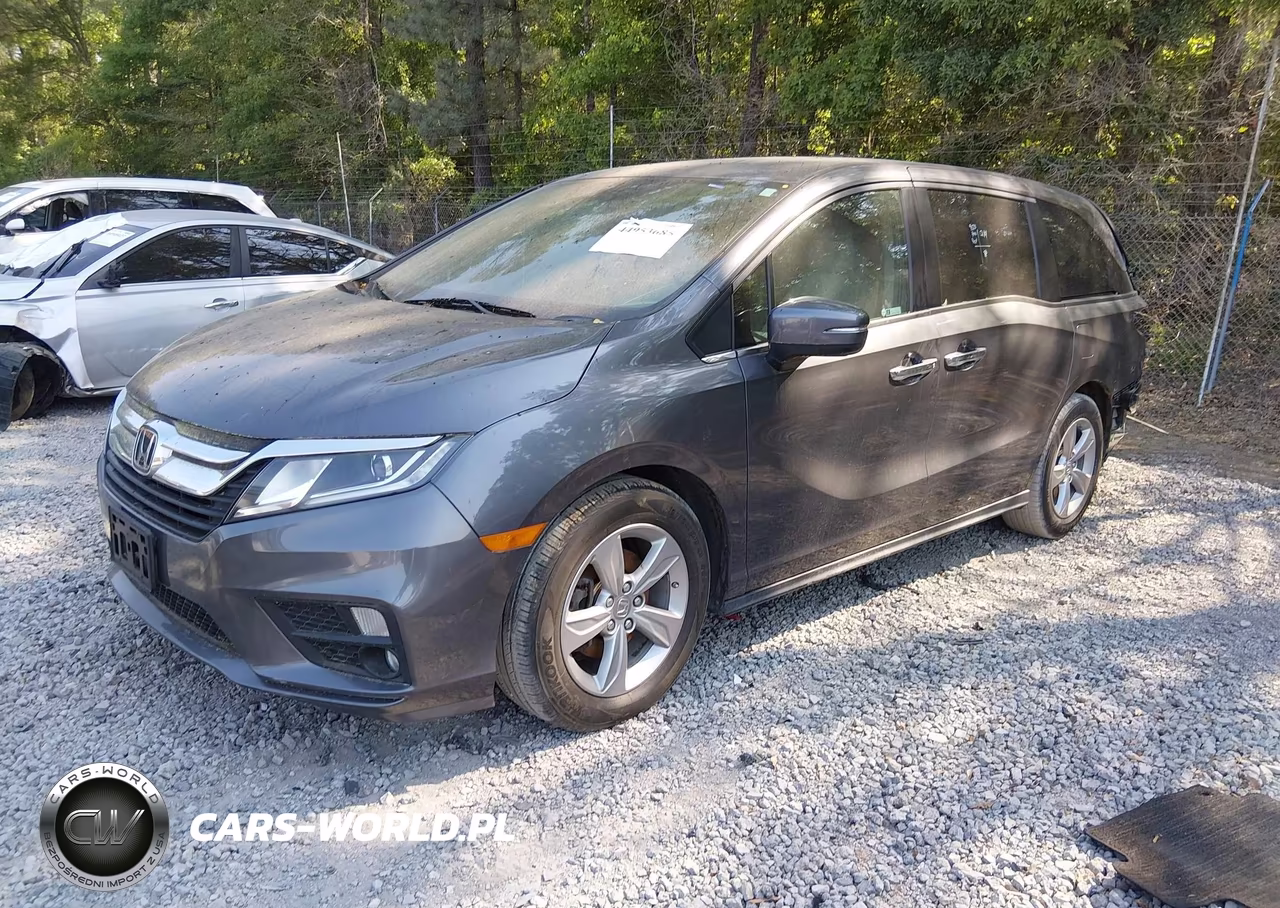 2020 Honda Odyssey Ex-L-Ex-L W-Navi Res VIN:5FNRL6H78LB017542 - 2