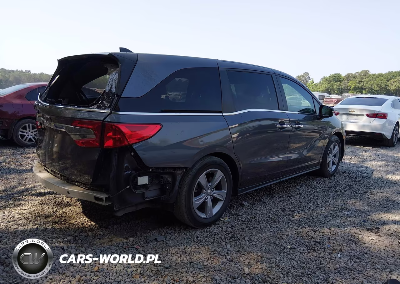 2020 Honda Odyssey Ex-L-Ex-L W-Navi Res VIN:5FNRL6H78LB017542 - 4