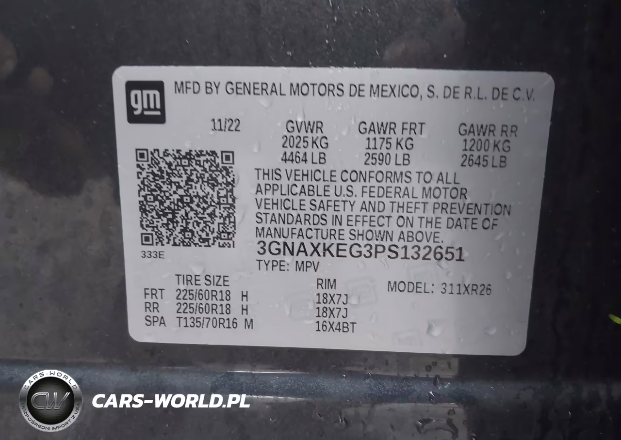 2023 Chevrolet Equinox Fwd Lt VIN:3GNAXKEG3PS132651 - 9