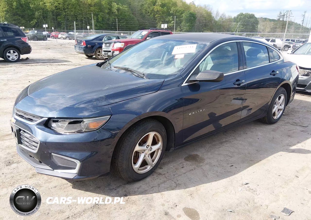 2017 Chevrolet Malibu Ls VIN:1G1ZB5ST4HF188366 - 2