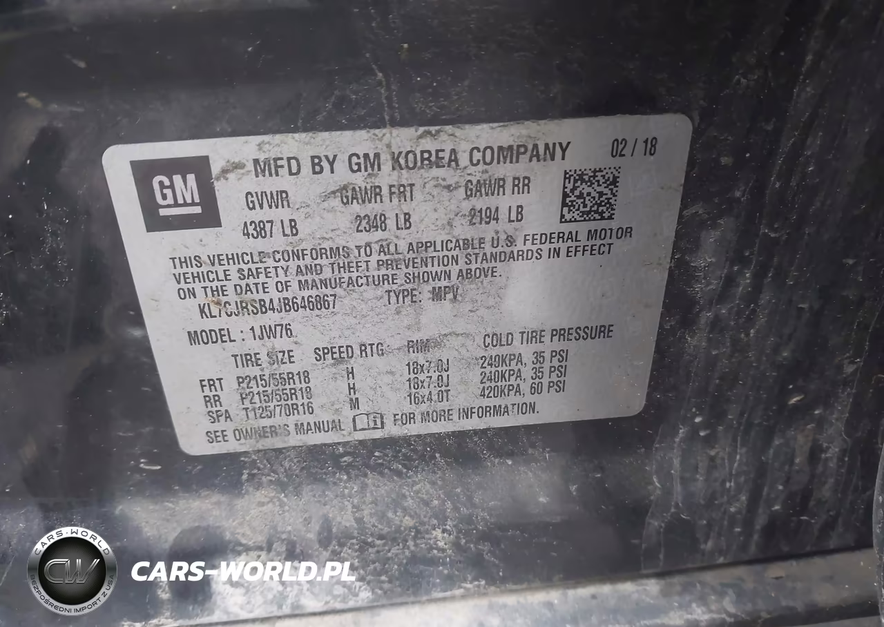2018 Chevrolet Trax Premier VIN:KL7CJRSB4JB646867 - 9