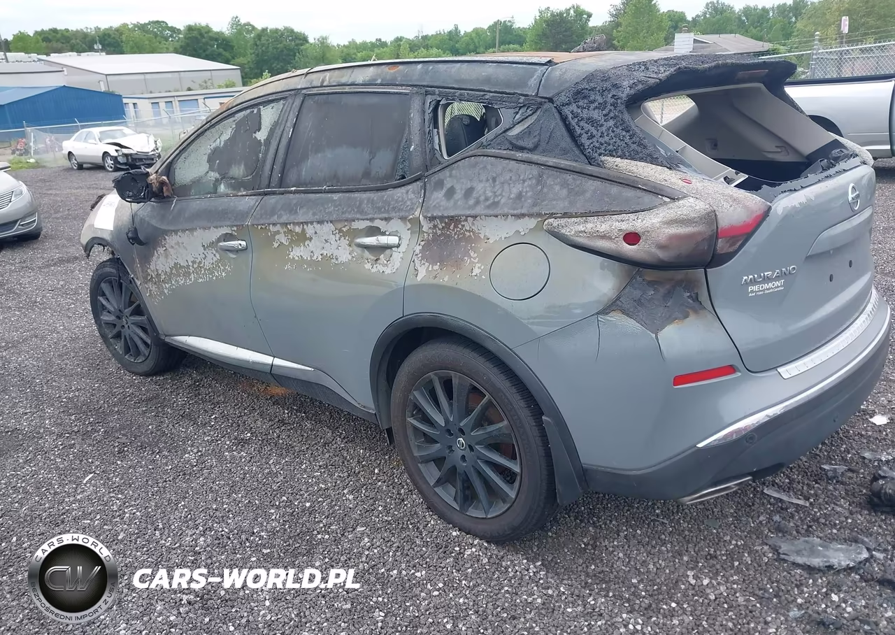 2021 Nissan Murano Sl Fwd VIN:5N1AZ2CJ8MC139125 - 3