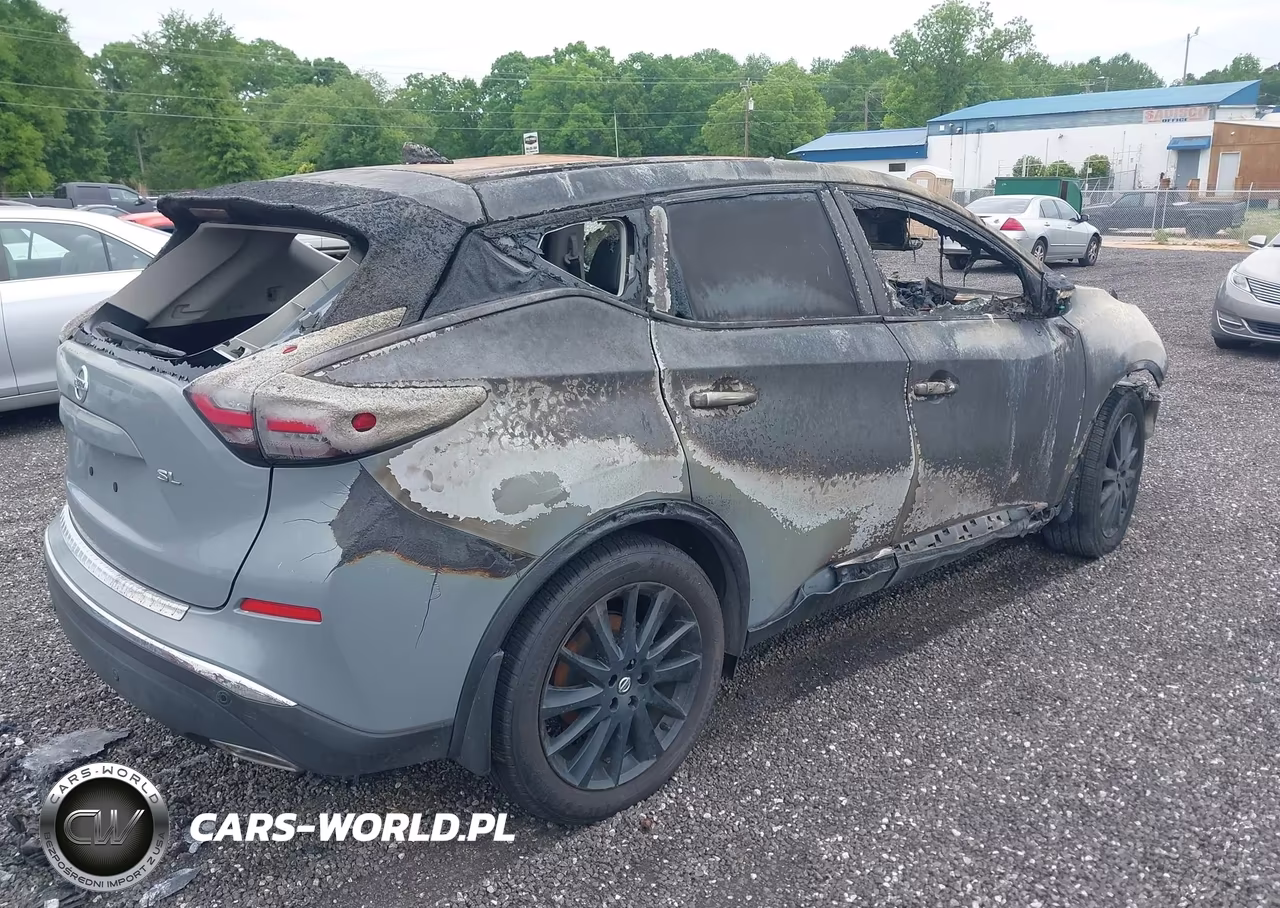 2021 Nissan Murano Sl Fwd VIN:5N1AZ2CJ8MC139125 - 4