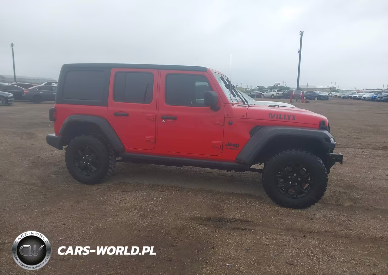 2022 Jeep Wrangler Unlimited Willys 4X4 VIN:1C4HJXDM9NW143796 - 14