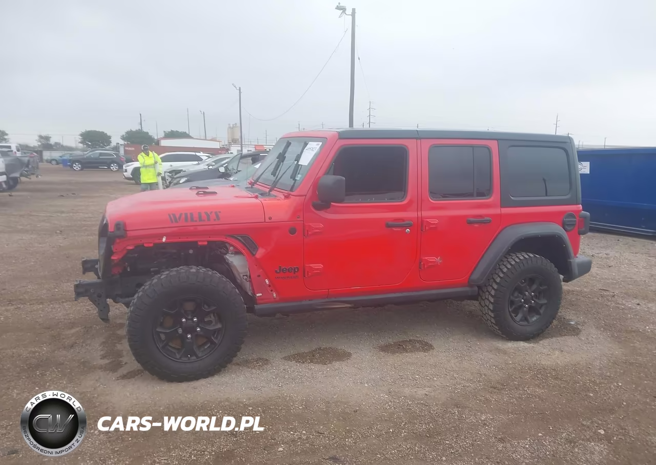 2022 Jeep Wrangler Unlimited Willys 4X4 VIN:1C4HJXDM9NW143796 - 15