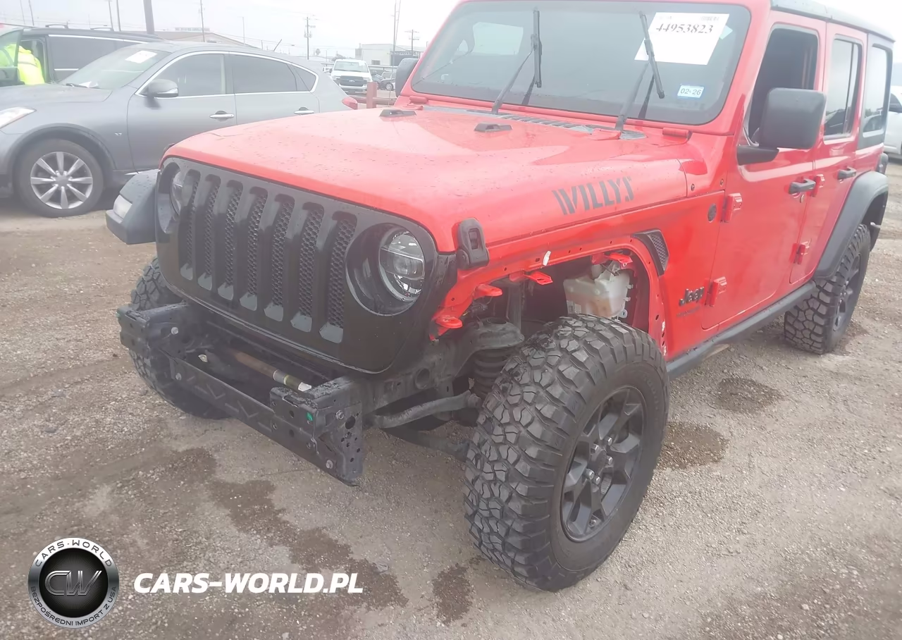 2022 Jeep Wrangler Unlimited Willys 4X4 VIN:1C4HJXDM9NW143796 - 6