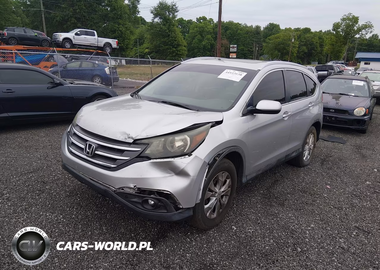 2012 Honda Cr-V Ex-L VIN:JHLRM4H76CC022336 - 2