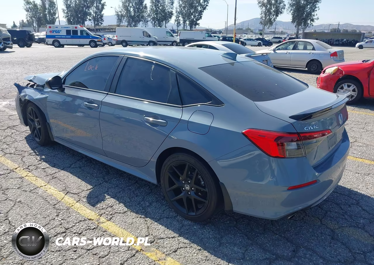2024 Honda Civic Si Sedan VIN:2HGFE1E55RH476583 - 3