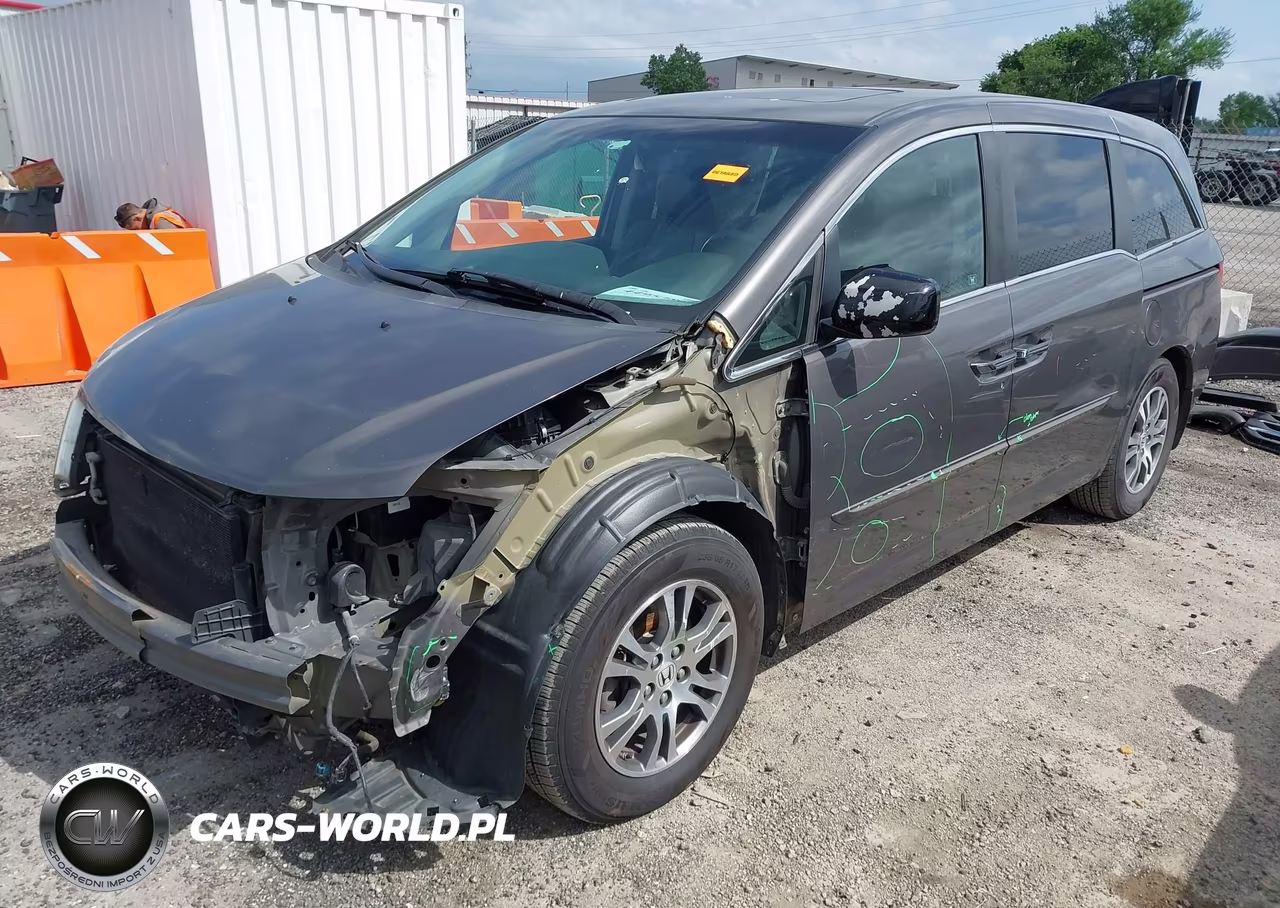 2012 Honda Odyssey Ex-L VIN:5FNRL5H63CB012234 - 2