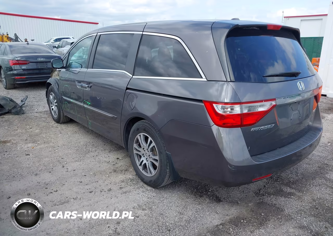 2012 Honda Odyssey Ex-L VIN:5FNRL5H63CB012234 - 3
