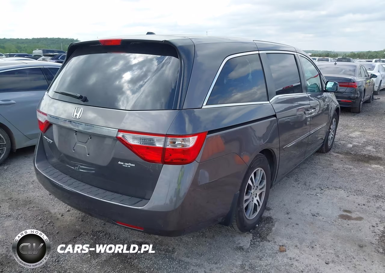 2012 Honda Odyssey Ex-L VIN:5FNRL5H63CB012234 - 4